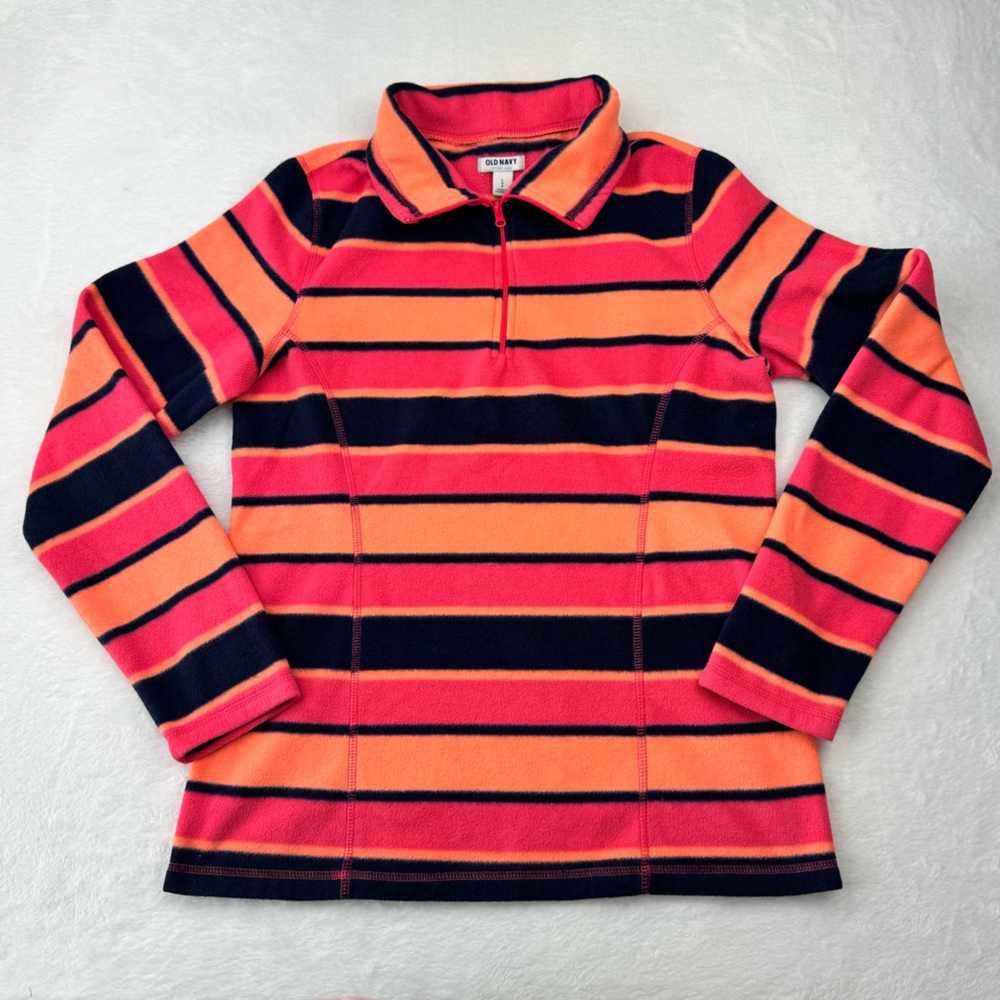 Old Navy Women’s Soft Fleece Quarter Zip Pullover. Size L.